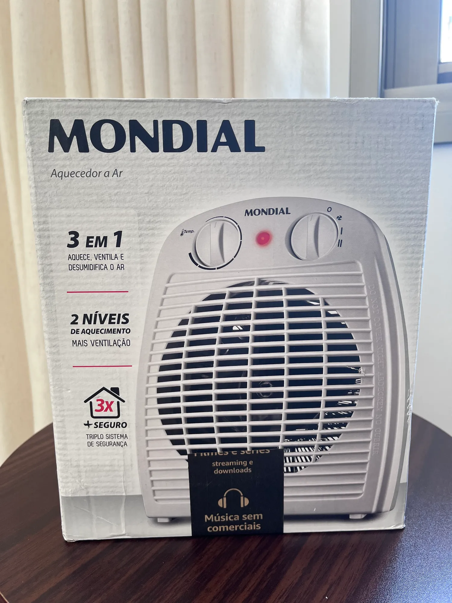 Обогреватель Mondial 127V — 4